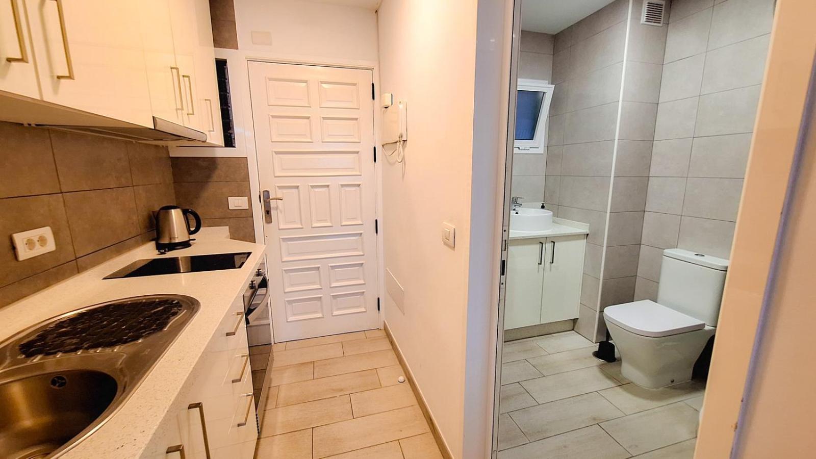 Studio With Balcony And Sea View بويرتو ذي لا كروز المظهر الخارجي الصورة